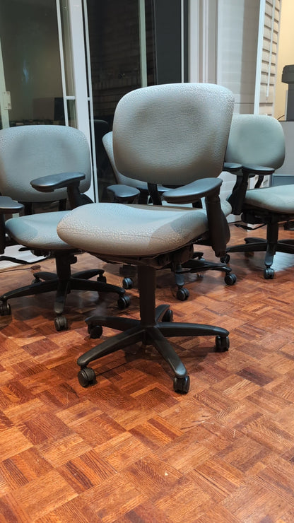 Global Upholstery High-Back Task Chairs (Gray Fabric)